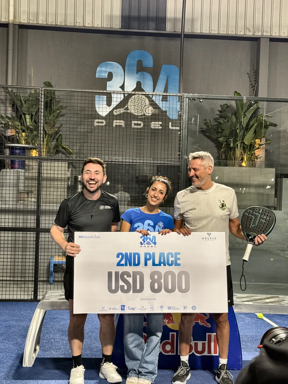 بطولات في الأردن، 2025 · Red Bull Padel Dash وبطولة احترافية في عمّان