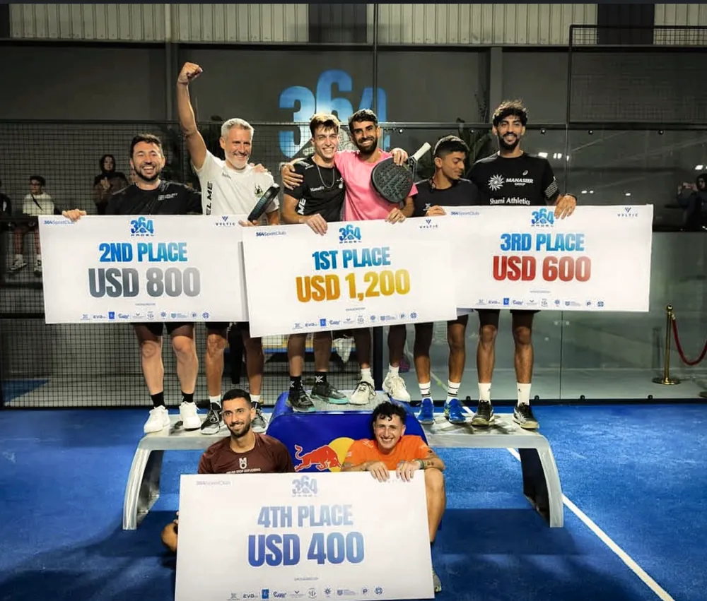 بطولات في الأردن، 2025 · Red Bull Padel Dash وبطولة احترافية في عمّان